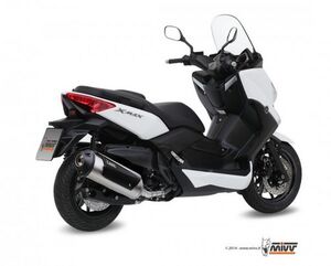 MIVV / ミヴURBAN スリップ オン ステンレススチール for YAMAHA XMAX 400 (2013 - 2016) | C.YA.0009.B