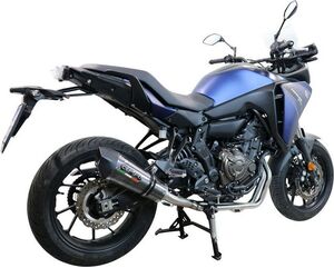 GPR / ジーピーアール Original For Yamaha Tracer 700 2017/20 E4 Homologated Full Exhaust Catalized Gp Evo4 Poppy | E4.Y.198.CAT.GPAN.PO