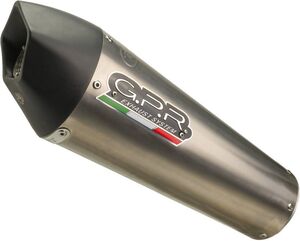 GPR / ジーピーアール Original For Suzuki Gsx-S 750 2021/22 E5 Homologated スリッポンエキゾースト Gp Evo4 Titanium | E5.S.197.GPAN.TO