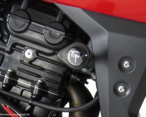 Powerbronze / パワーブロンズ バジェットクラッシュポストセット (クラッシュバー), グリーン TRIUMPH TIGER 1050 SPORT, 13-19 | 513-T112-011
