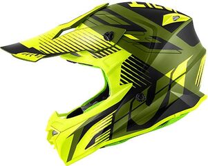 GIVI / ジビ 60.1 FRESH, Matt Black / Military Green / Yellow, Size S | H601FFRGY56