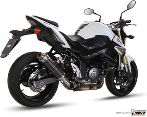 MIVV / ミヴ -SPORT GP- スリップオン カーボン for SUZUKI GSR 750 (11-) | S.037.L2S