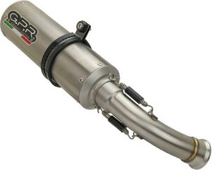 GPR / ジーピーアール Original For Suzuki Gsx-R 1000 2003/04 Homologated スリッポンエキゾースト M3 Titanium Natural | S.65.M3.TN