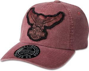 Harley-Davidson Embroidered Eagle Stretch-Fit Cap, Decadent Chocolate | 97788-23VM