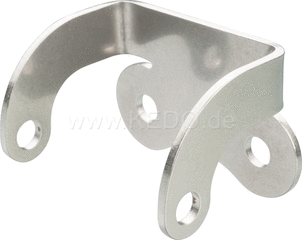 Kedo Bracket for Auxiliary / fog lamp item 40520 (e-approved), mounting on lower yoke, stainless steel | 60333
