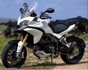 Powerbronze / パワーブロンズ スタンダードスクリーン ホワイト DUCATI MULTISTRADA 1200, 10-12 (410MM LONG) | 410-D113-004