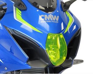 Powerbronze / パワーブロンズ ヘッドライトプロテクター ダークティント SUZUKI GSXR1000, 17-19 | 440-S570-002