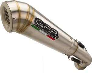 GPR / ジーピーアール Original For Ducati Monster 1200 S/R 2017/20 E4 Homologated Slip-On Catalized Powercone Evo | E4.D.128.CAT.PCEV
