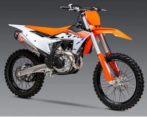 Yoshimura USA KTM/HUSQVARNA 250/350/450 SX-F/XC-F / FC/FX RS12 SO SS/AL EXHAUST DIRT SLIP-ONS | 262542S320