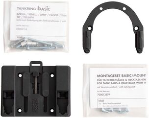 Hepco & Becker タンクリングベーシックファステナー付きタンクバッグ用 KTM 125/200 Duke (2014-2016) | 5167504 01 01