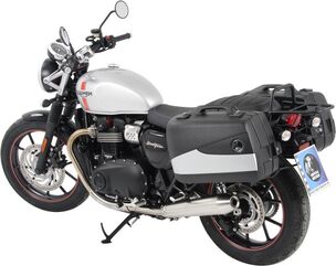 ヘプコ＆ベッカー サイドキャリア パーマネントマウント クロム Triumph Street Twin 2016- | 6537543 00 02