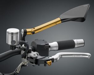 Rizoma / リゾマ  TOMOK, Black/Gold Anodized | BS162BG