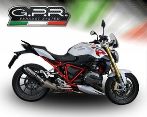 GPR / ジーピーアール Original For Bmw R 1200 R-Lc 2017/18 E4 Homologated スリッポンエキゾースト Gp Evo4 Poppy | E4.BMW.96.GPAN.PO