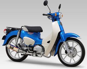 Yoshimura JMCA F/S GP-M DOWN TYPE SuperCub/CrossCub110 (18-21/22), Titanium Blue cover | 110A-46E-5U80B