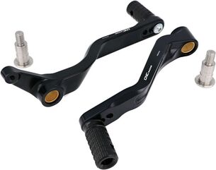 CNC Racing / シーエヌシーレーシング ギア/リアブレーキ PEDALS MV AGUSTA BRUTALE, レッド | PE248R