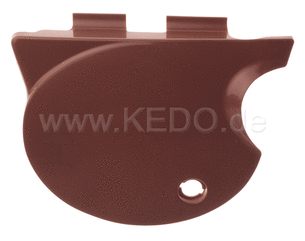 Kedo Replica Side Cover, left, 'Ginger Brown' (without decal), OEM reference # 1T2-21711-00 | 29312