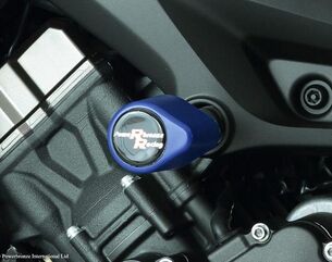 Powerbronze / パワーブロンズ バジェットクラッシュポストセット (クラッシュバー), ブラック YAMAHA MT-09,FZ-09, 13-19 , MT-09 TRACER,FJ-09 TRACER, 15-19,MT-09 TRACER GT ,FJ-09 TRACER GT, 18-19,XSR900 16-19 (REAR SET) | 513-Y132-003