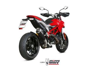 MIVV / ミヴマフラー Delta Race Black Stainless Steel Exhaust | D.043.LDRB