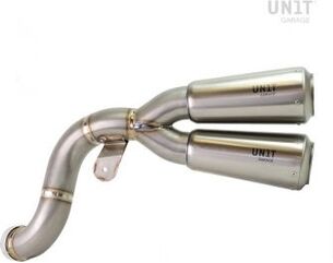 Unitgarage / ユニットガレージ Double High Pipe nineT with visible welding | 1647TitS