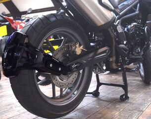 Pyramid Plastics / ピラミッドプラスチック Triumph Tiger 800 XC/XCX/XCA/Low スプレーガード (リアフェンダー) グロスホワイト 2013> | 085602C