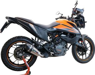 GPR / ジーピーアール Original For Ktm Adventure 390 2021 E5 Homologated スリッポンエキゾースト Gp Evo4 Titanium | E5.KT.99.GPAN.TO