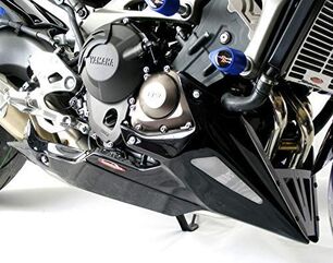 Powerbronze / パワーブロンズ ベリーパン ブラック-シルバーメッシュ YAMAHA MT-09,FZ-09, 17-19 | 320-Y122-603