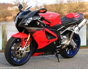 Powerbronze / パワーブロンズ スタンダード スクリーン APRILIA RSV FACTORY 04-08 フレームレッド | 410-A107-013