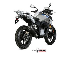MIVV / ミヴマフラー Delta Race Black Stainless Steel Exhaust | B.035.LDRB