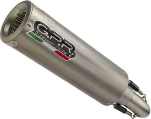 GPR / ジーピーアール Original For Bmw K 1300 S - R 2009/14 Homologated スリッポンエキゾースト M3 Titanium Natural | BMW.41.M3.TN