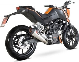 Scorpion / スコーピオンエキゾースト Serket （Taper）テーパースリップオン ステンレススリーブ eマーク KTM Duke 125 / 200 2011 - 201 | RKT72SEO