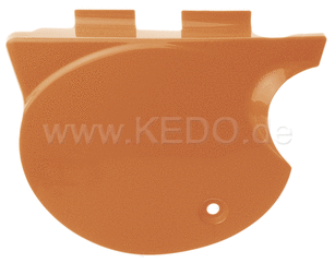 Kedo Replica Side Cover, left, 'El Toro Orange' (without decal), OEM reference # 1G1-21711-00 | 29314