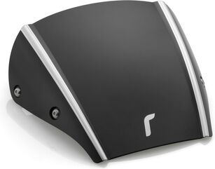 Rizoma / リゾマ  Billet Aluminium Headlight fairing with Adapter, Black Anodized | ZDM145B