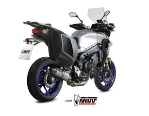 MIVV / ミヴマフラー Oval Titanium With Carbon Cap Exhaust | Y.069.L4C