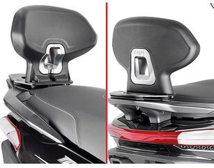 GIVI / ジビ Passenger backrest Piaggio MP3 HPE 400-530 (22) | TB5619A