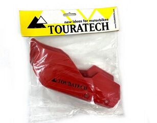 TOURATECH / ツアラテック R-hand protector GD Open  red set (left+right) with TT logo 08-0160-0015-0 sticked and packed with saddle rider
