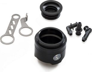 CNC Racing / シーエヌシーレーシング フルードリザーバーフロントブレーキ 25 Ml With Level Window - Only Body, ブラック | SEB25B