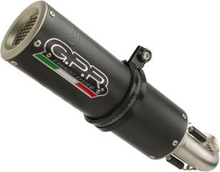 GPR / ジーピーアール Original For Honda Cbr 1000 Rr 2014/16 レーシング スリッポンエキゾースト M3 Black Titanium | H.242.RACE.M3.BT