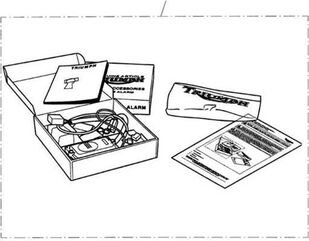 TRIUMPH / トライアンフ A9800065 Fix Kit, Type X, Alarm S4 - Fowlers Parts | A9800065