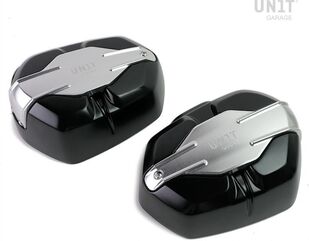Unitgarage / ユニットガレージ Pair of Unitgarage valve covers, Silver | 1639BL+1680-Silver