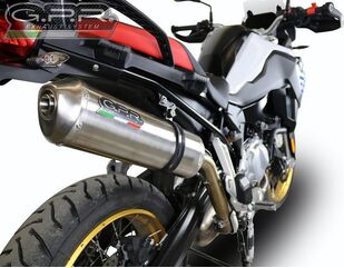 GPR / ジーピーアール Original For Bmw F 850 Gs - Adventure 2018/20 E4 Homologated スリッポンエキゾースト Satinox | BMW.94.SAT