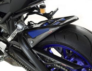 Powerbronze / パワーブロンズ ハガー YAMAHA MT-09 13-16/FZ-09 13-16/MT-09 TRACER 15-17/FJ-09 TRACER 15-17/XSR900 16-20 ブラック-ブルーメッシュ | 201-Y106-703