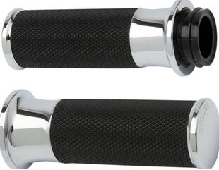 ARLEN NESS / アレンネス グリップ SMOOTH FUSION スロットル BY CABLE クローム | 07-320