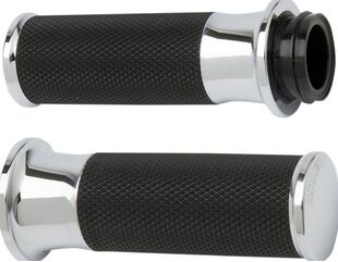 ARLEN NESS / アレンネス グリップ SMOOTH FUSION スロットル BY CABLE クローム | 07-322