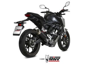 MIVV / ミヴマフラー Gp Pro Black Stainless Steel Exhaust | H.074.LXBP