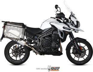 MIVV / ミヴSPEED EDGE スリップ オン ステンレススチール for TRIUMPH TIGER EXPLORER 1200 (2016) | T.015.LRX