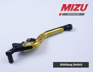 Mizu クラッチレバー ABE認可品 ゴールド | 309G2656018