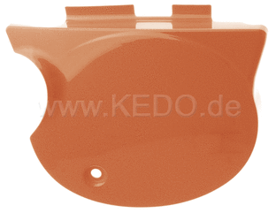 Kedo Replica Side Cover, right, 'El Toro Orange' (without decal), OEM reference # 1T1-21721-00 | 29309