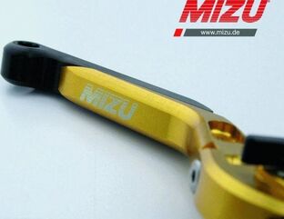 Mizu ブレーキレバー ABE認可品 ゴールド | 309G1997015