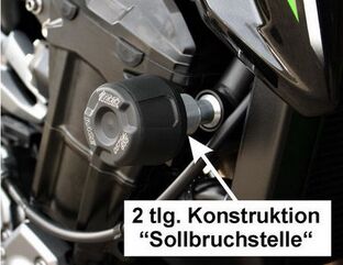 GSGモトテクニック リプレイスメントパッド 右側 (クラッシュパッドセット適合品番: 40602-K68) | K68-EP-40602-DS-RIGHT