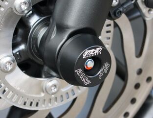 GSGモトテクニック クラッシュパッドセット (フロントホール用) Triumph Bonneville T100 (2017 -) | 35-30-274